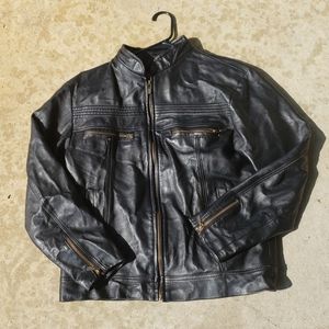Large Women's Leather Jacket